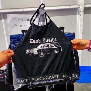 Hearse Crop Top